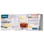 Ardesto Tempesta Set of Whiskey Glasses 325ml 3pcs