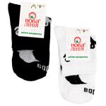 Nova Liniya Halloween Ghosts Kid's Black/White Socks s.18-20/22-24