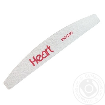 Heart Nail File 180/240 - buy, prices for - photo 1