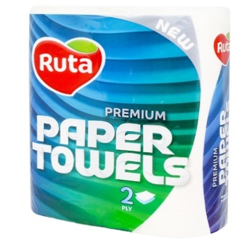 Ruta Premium Two-ply Paper Towels 2pcs - buy, prices for Auchan - photo 2