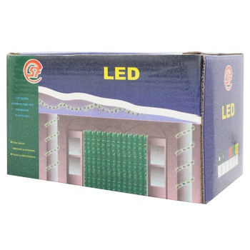 Electric LED Garland 40 lamps 3.5m - buy, prices for MegaMarket - photo 1