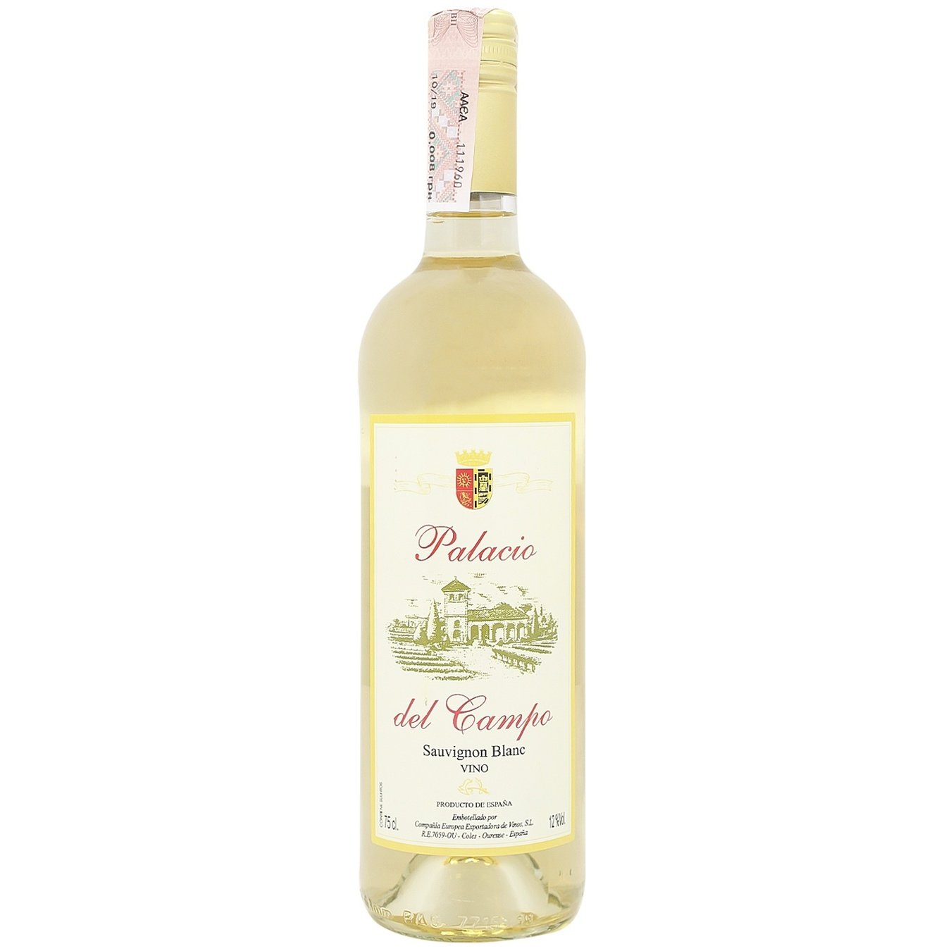 

Вино Palacio del Campo Sauvignon Blanc белое сухое 12% 0,75л