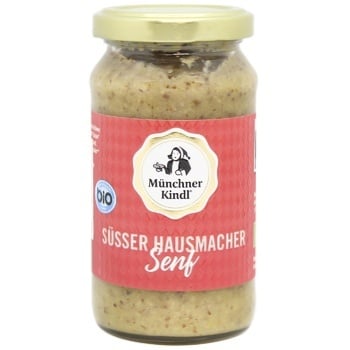 Munchner Kindl Organic Sweet Mustard 200ml