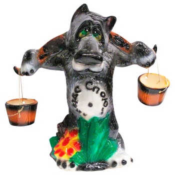 Sculpture Wolf Now Sing Ceramic 44cm - buy, prices for - photo 4