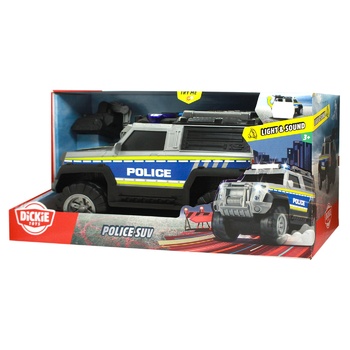 Dickie Toys Police Toy Car 30cm - buy, prices for MegaMarket - photo 3