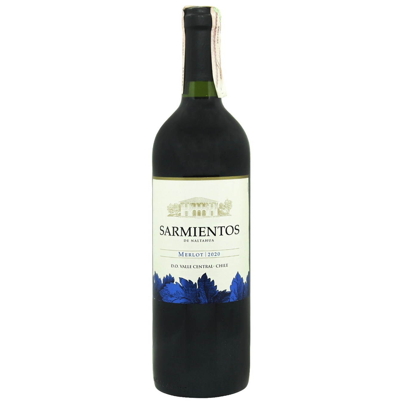 

Вино Sarmientos de Tarapaca Merlot красное сухое 13,5% 0,75л
