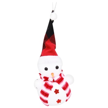 Snowman in Striped Cap Souvenir - buy, prices for - photo 1