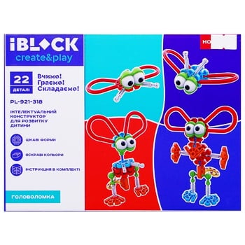 Игрушка Iblock конструктор - купить, цены на МегаМаркет - фото 2