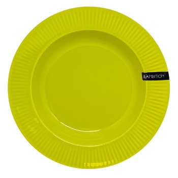 Ambition Palette Lime Green Soup Plate 27cm - buy, prices for MegaMarket - photo 1