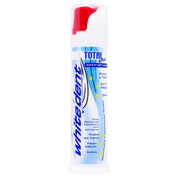 Whitedent Total Action Anti-Tartar Toothpaste 100ml - buy, prices for COSMOS - photo 1