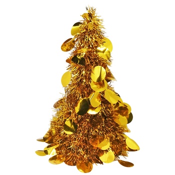 Artificial christmas tree golden China - buy, prices for COSMOS - photo 1