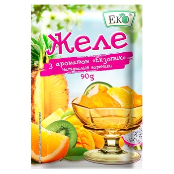 Желе ЭКО экзотик 90г - купить, цены на Auchan - фото 1