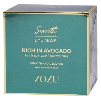 Zozu Hydrogel Eye Patches with Avocado Extract and Castor Oil 60pcs - buy, prices for NOVUS - photo 1