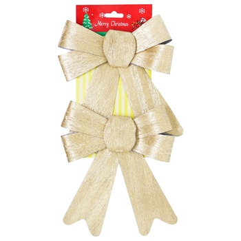 Golden Bows 2pcs - buy, prices for COSMOS - photo 1