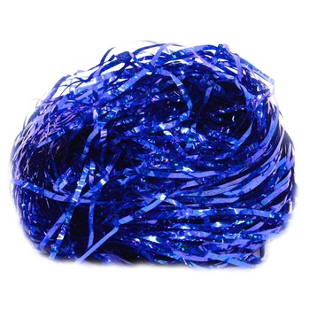 Lavender Hologram Blue Tinsel 1.6m