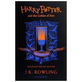 Book J.K. Rowling. Harry Potter and the Goblet of Fire Ravenclaw Edition