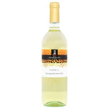 Castelnuovo Vino Bianco White Semisweet Wine 11% 0.75l - buy, prices for WINETIME - photo 1