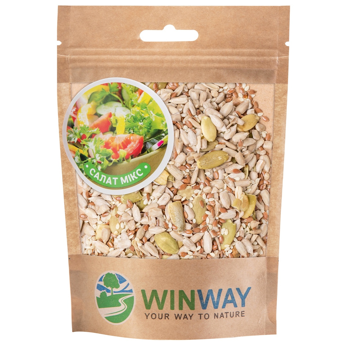 

Смесь семян Winway Салатный микс 100г
