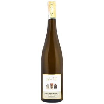 Вино Henri Weber Gewurztraminer біле напівсухе 12% 0,75л - купити, ціни на METRO - фото 1