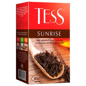 Чай чорний Tess Sunrise 90г - купити, ціни на Восторг - фото 2