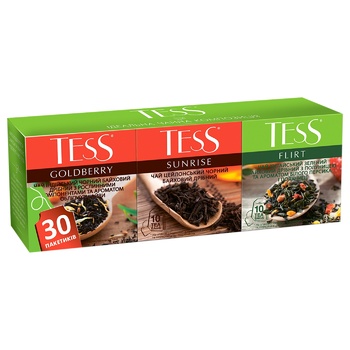 Tess Goldberry+Sunrise+Flirt tea set 30pcs - buy, prices for Vostorg - photo 2