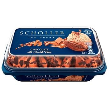 Scholler Chocolate Ice Cream 564g - buy, prices for ULTRAMARKET - photo 1