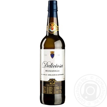 Valdespino Manzanilla Deliciosa White Dry Wine 15% 0.75l - buy, prices for - photo 1