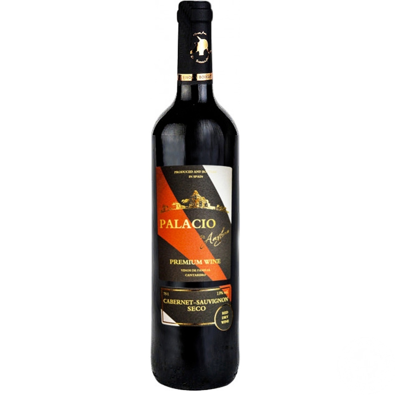

Вино Palacio de Anglona Cabernet Sauvignon Seco красное сухое 12,5% 0,75л