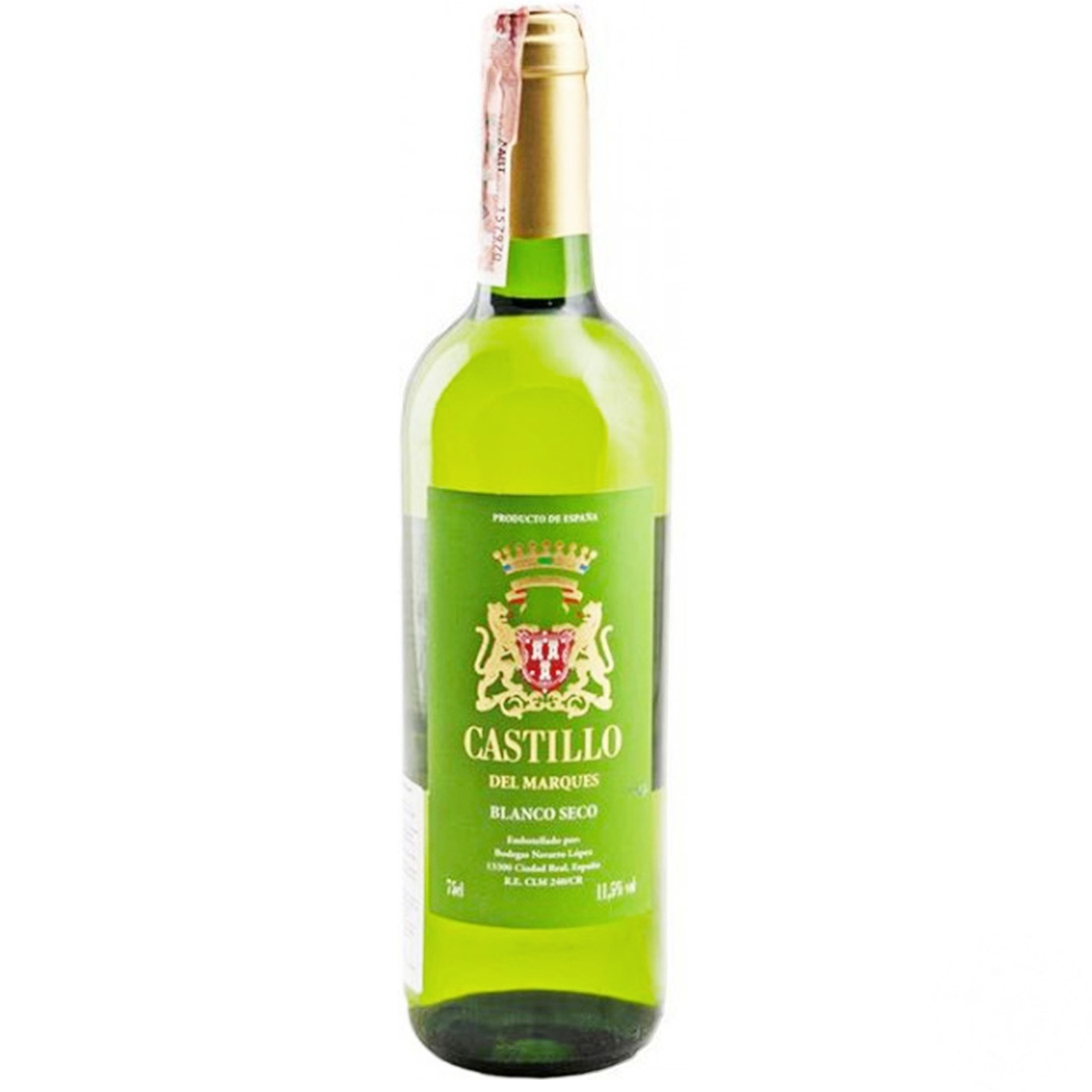 

Вино Castillo Del Marques белое сухое 11% 0,75л