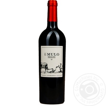 El Mulo Red Wine red dry 14% 0.75l - buy, prices for ULTRAMARKET - photo 1