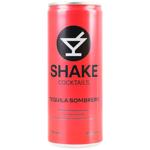 Shake Cocktails Tequila Sombrero Low-alcohol Drink 7% 250ml