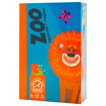 Arial Zoo Board game - buy, prices for Auchan - photo 1