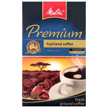 Кофе Melitta Premium молотый жареный 250г - купить, цены на Эпицентр FOOD - фото 1