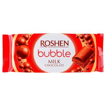 Шоколад молочний Roshen пористий 80г - купити, ціни на Ідеал - фото 2