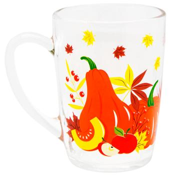 ЧАШКА СКЛО ГАРБУЗОВЕ НАТХНЕН330МЛ - купить, цены на Auchan - фото 3