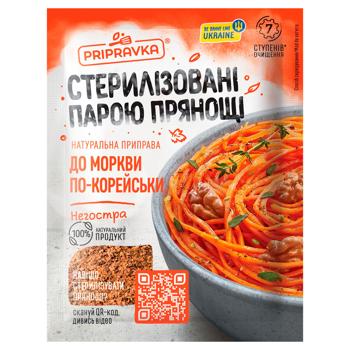 Pripravka Not Spicy Seasoning for Carrots in Korean 25g