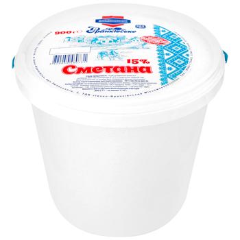 Frankivske Sour Cream 15% 900g