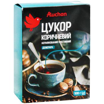 Auchan Demerara Unrefined Cane Brown Sugar 500g - buy, prices for Auchan - photo 3