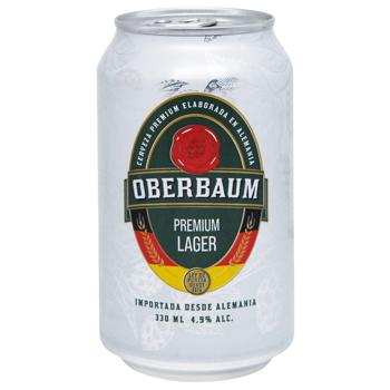Oberbaum Lager Beer 4.9% 0.33l - buy, prices for COSMOS - photo 1