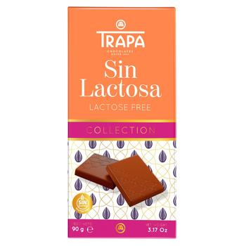 Trapa Lactose-Lree Milk Chocolate 100g - buy, prices for Supermarket "Kharkiv" - photo 1