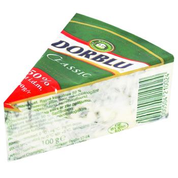 Kaserei Champignon Dorblue Classic Cheese 50% 100g - buy, prices for MegaMarket - photo 1