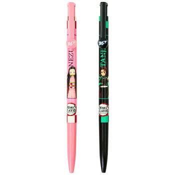 Ручка Yes Demon Slayer шариковая автоматическая синяя 0,7 мм в ассортименте - купить, цены на Auchan - фото 1