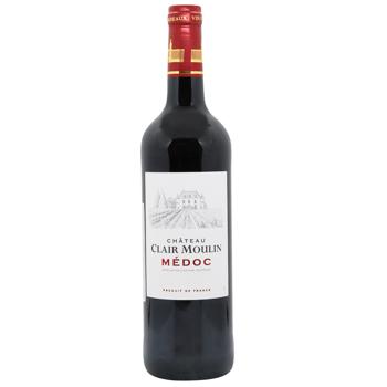 Вино Chateau Clair Moulin красное сухое 13,5% 0,75л - купить, цены на WINETIME - фото 1