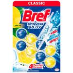 Bref Power Aktiv Lemon Toilet Block 50g*2pcs