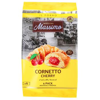 Maestro Massimo Croissant with Cherry Filling 300g - buy, prices for NOVUS - photo 1