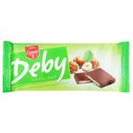 Шоколад молочный Leona с фундуковой начинкой 90г