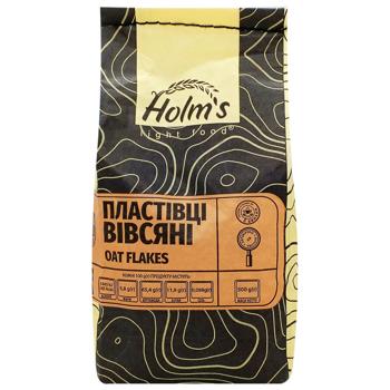 Пластівці вівсяні Holm's 500г - купити, ціни на Чудо Маркет - фото 2