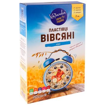 Khatynka Tender Oatmeal Flakes 500g - buy, prices for COSMOS - photo 1