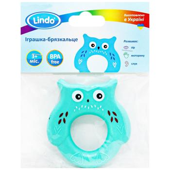 Lindo Owl Rattle Toy in assortment - buy, prices for Auchan - photo 3