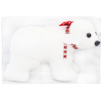 PioneR New Year's Decoration Pendant Bear 8x12x7cm 91798-PN